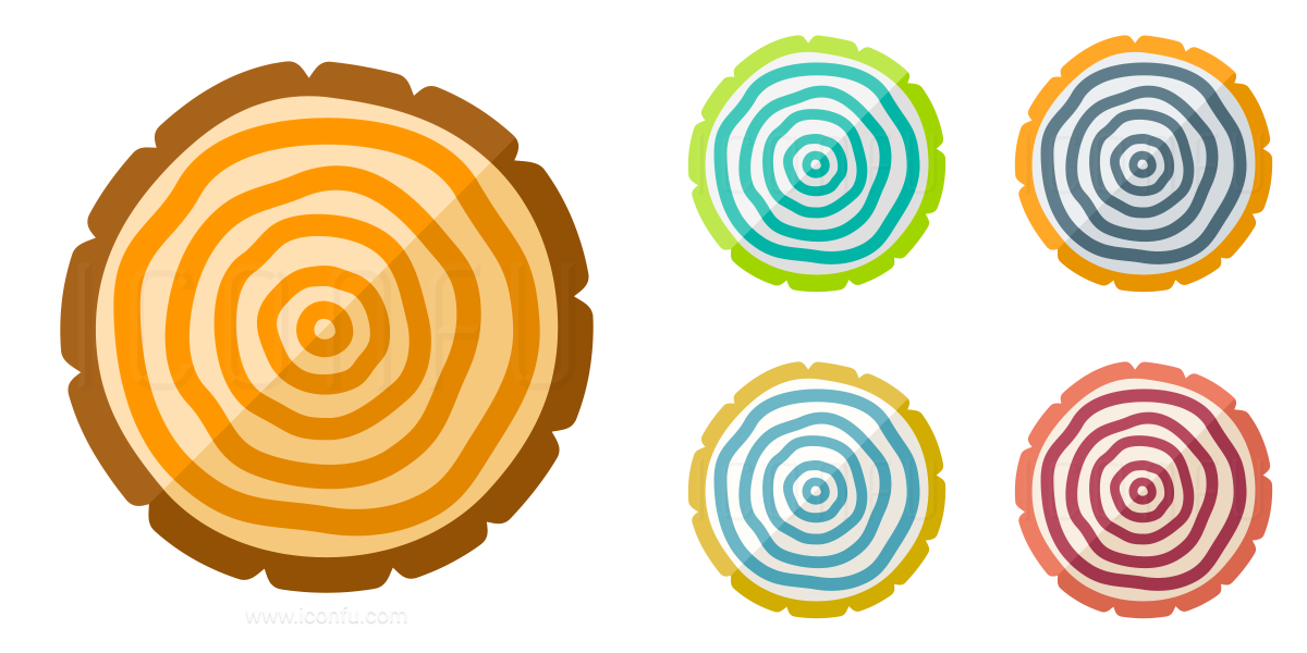 Log Icon Paper Style Iconfu