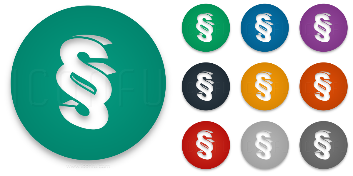 Symbol Paragraph Icon Circle Style Iconfu