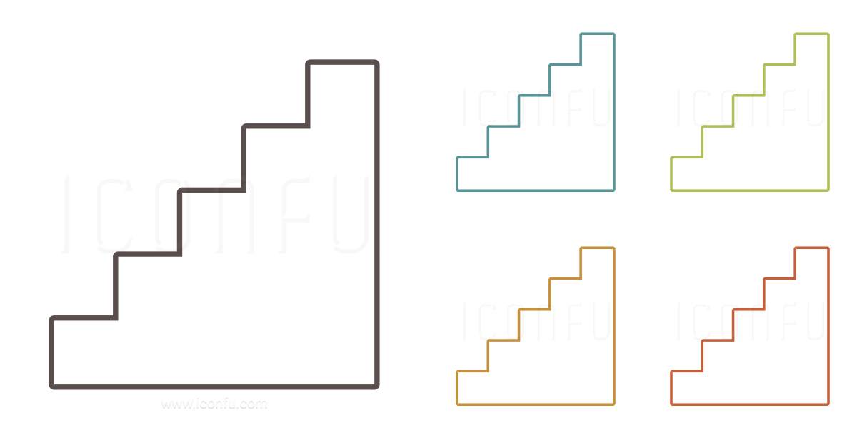 Signal Strength 3 Icon - Outline Style - Iconfu