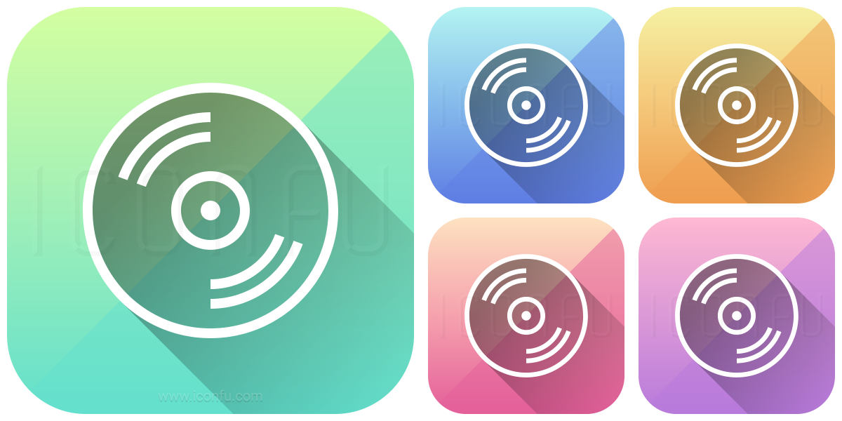 Record Icon App Style Iconfu