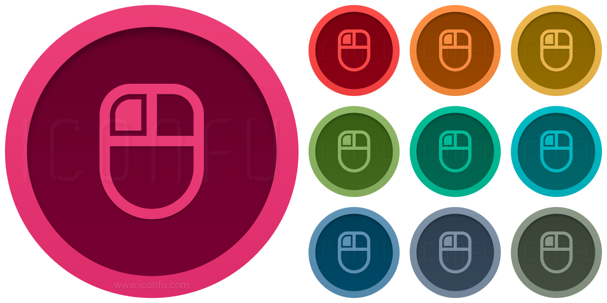 Mouse Left Button Icon