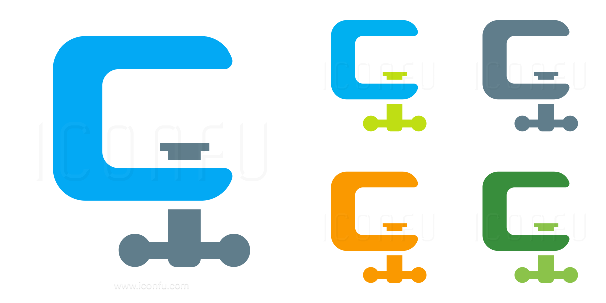 C Clamp Icon