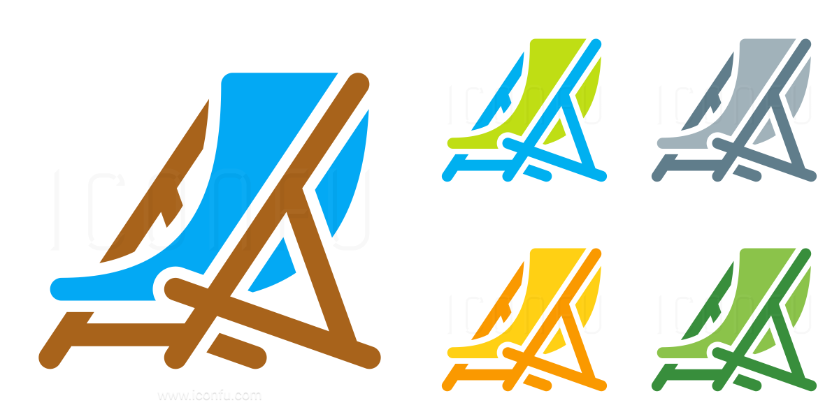 Deck Chair Icon