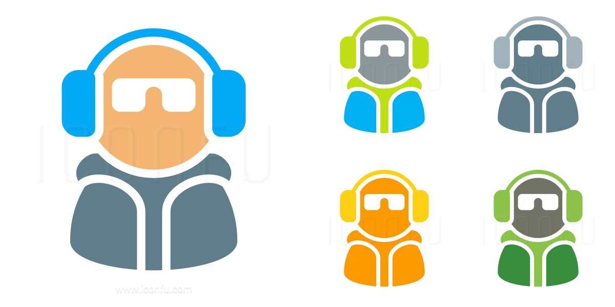 Dude Headphones Icon