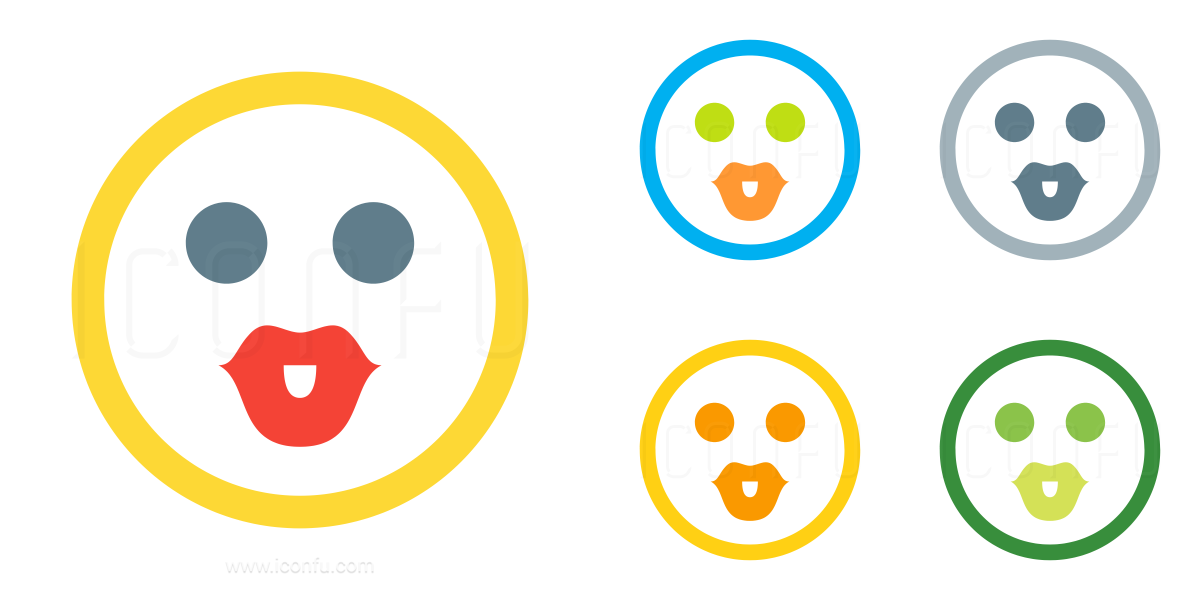 Emoticon Kiss Icon