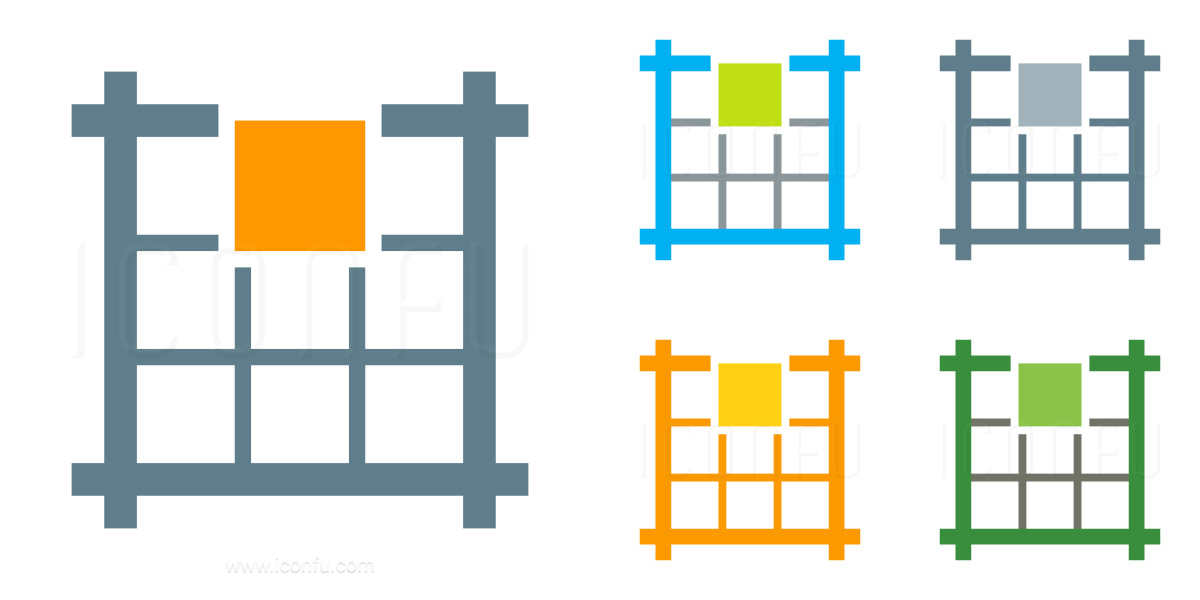 Layout North Icon