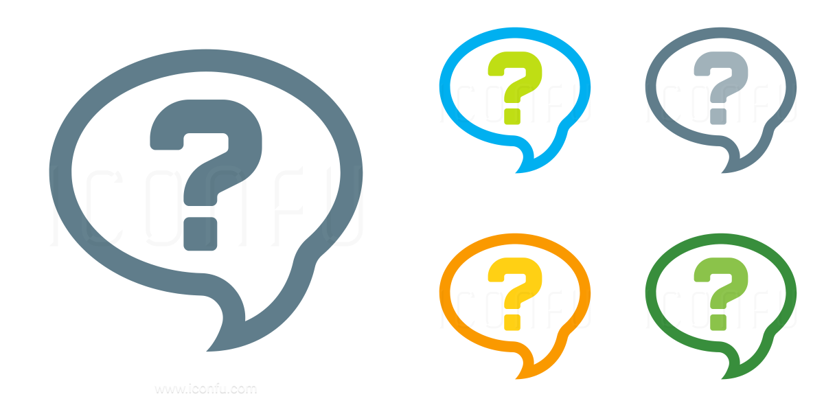 Speech Balloon Question Icon