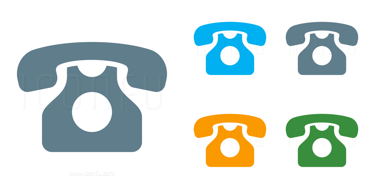 Telephone Retro Icon